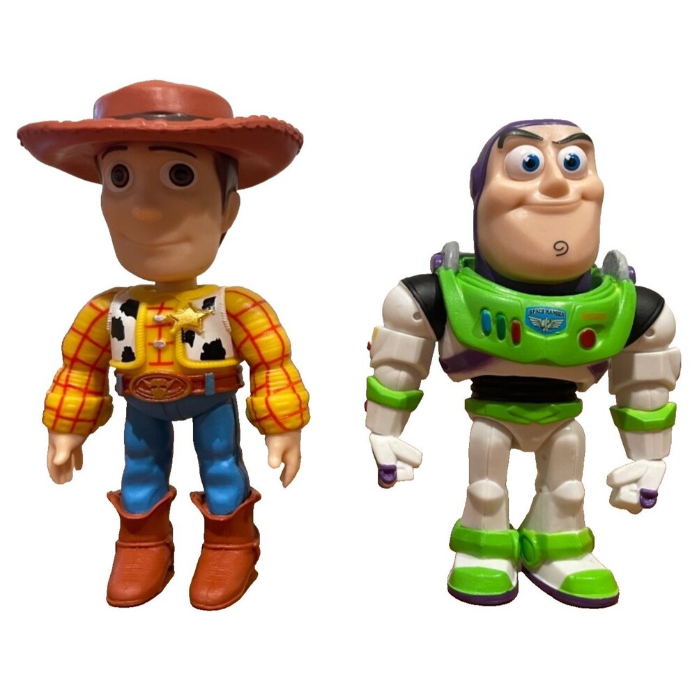 Buzz Lightyear & Sheriff Woody From Toy Story Action Figure Birthday Cake, Play